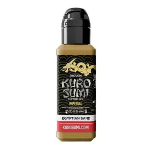 boccetta inchiostro tatuaggio professionale kuro sumi imperial colore egyptian-sand sabbia egiziana boccetta 44ml conforme reach