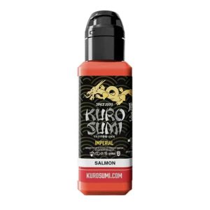 boccetta inchiostro tatuaggio professionale kuro sumi imperial colore salmon rosa salmone boccetta 44ml conforme reach
