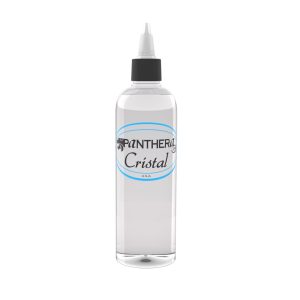 Flacone soluzione diluente per tatuaggi Panthera Cristal Solution 150ml con Aloe e Hamamelis.