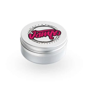 Espositore Jampo Aftercare 36 pezzi da 50ml per la cura del tatuaggio con burro di karité.