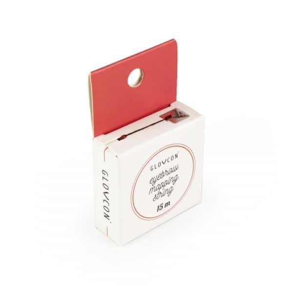 Filo per marcatura rosso per PMU Glovcon Eyebrow Mapping String professionale