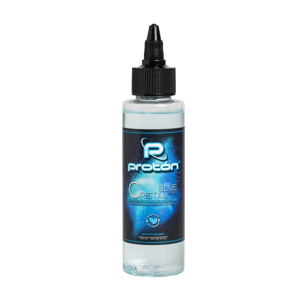Proton Cristal Mixer Blu diluente professionale per inchiostri colore e nero 100ml