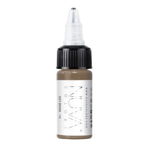 Pigmenti per PMU Nuva Colors Soft Brown 110 certificato REACH